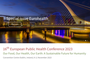 Obraz The next edition of the European Public Health Conference with maps of health needs