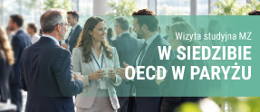 Obraz Wizyta studyjna w siedzibie OECD w Paryżu